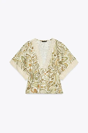 Находка дня: Топ Zara из кружева кроше | Новости сайта